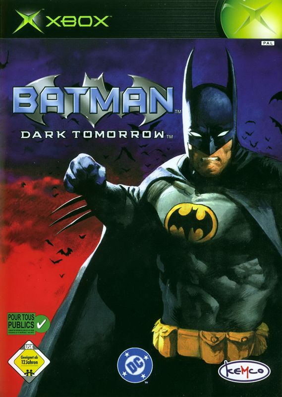 Batman: Dark Tomorrow box art for Xbox